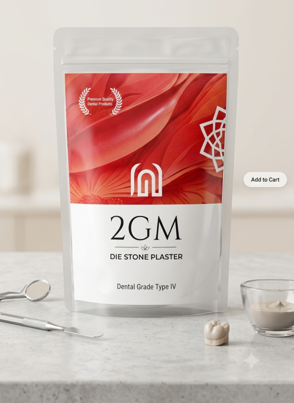 2GM DENTAL DIE STONE ORANGE TYPE IV - 1KG