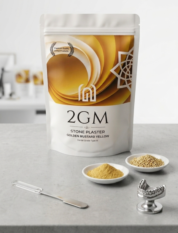 2GM DENTAL STONE YELLOW TYPE III - 1KG