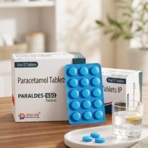 Paracetamol Tablets IP - PARALDES-650 (10X15) (Box of 10 strips) (Buy 3+ For 215)
