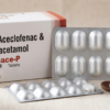 Aceclofenac (100 mg) & Paracetamol (325 mg) Tablets IP - SENACE-P (Box of 10 Strips) (10X10) - (Buy 2+ for 225, Buy 5+ for 215)