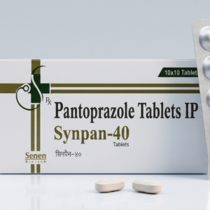 Pantoprazole (40mg) Tablets IP - SYNPAN-40 (Box of 10 Strips) (10X10) - (Buy 5+ for 310)