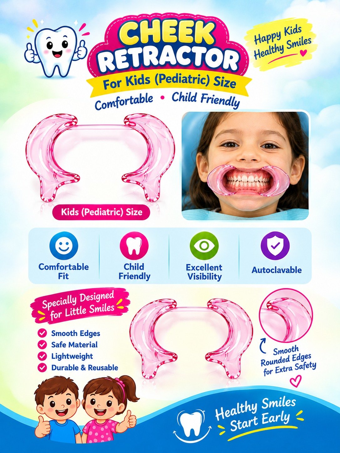 CHEECK RETRACTOR - kids