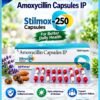 Amoxycilin (250mg) Capsules IP - STILMOX-250 (Box of 10X3X10) (Buy 2+ for 670) (Buy 5+ for 650)