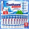 Tooth Paste - Repairing Enamel Tooth Zone - 80 gm (Pack of 10)